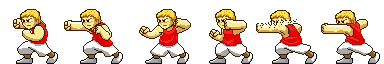 Continuous punch animation
